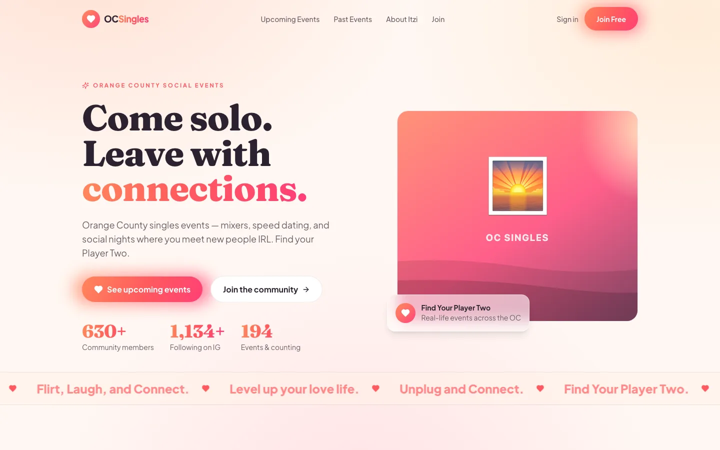 jackiej.events — modern site