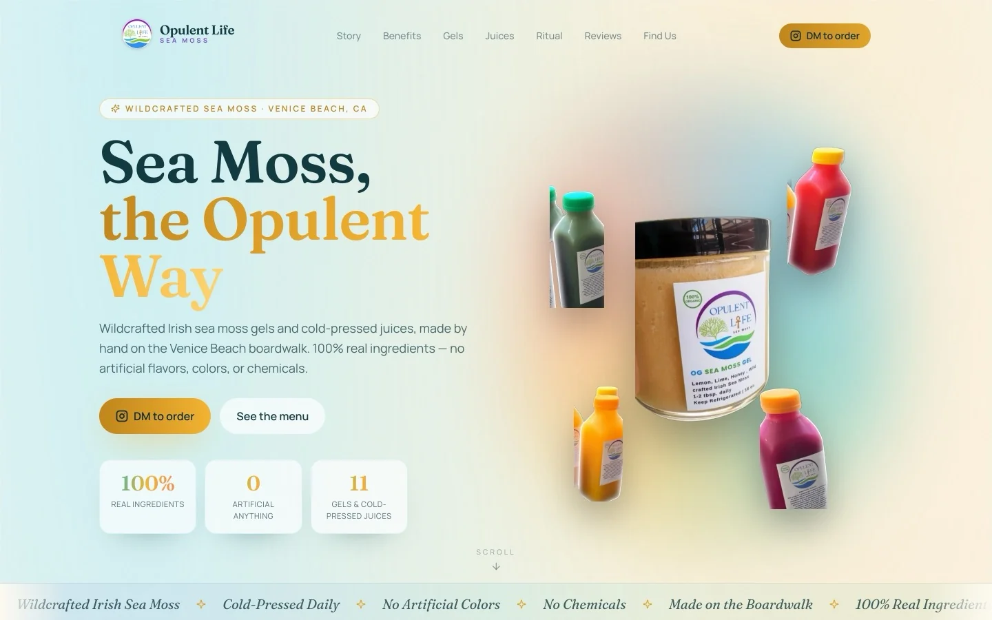 jackiej.events — modern site