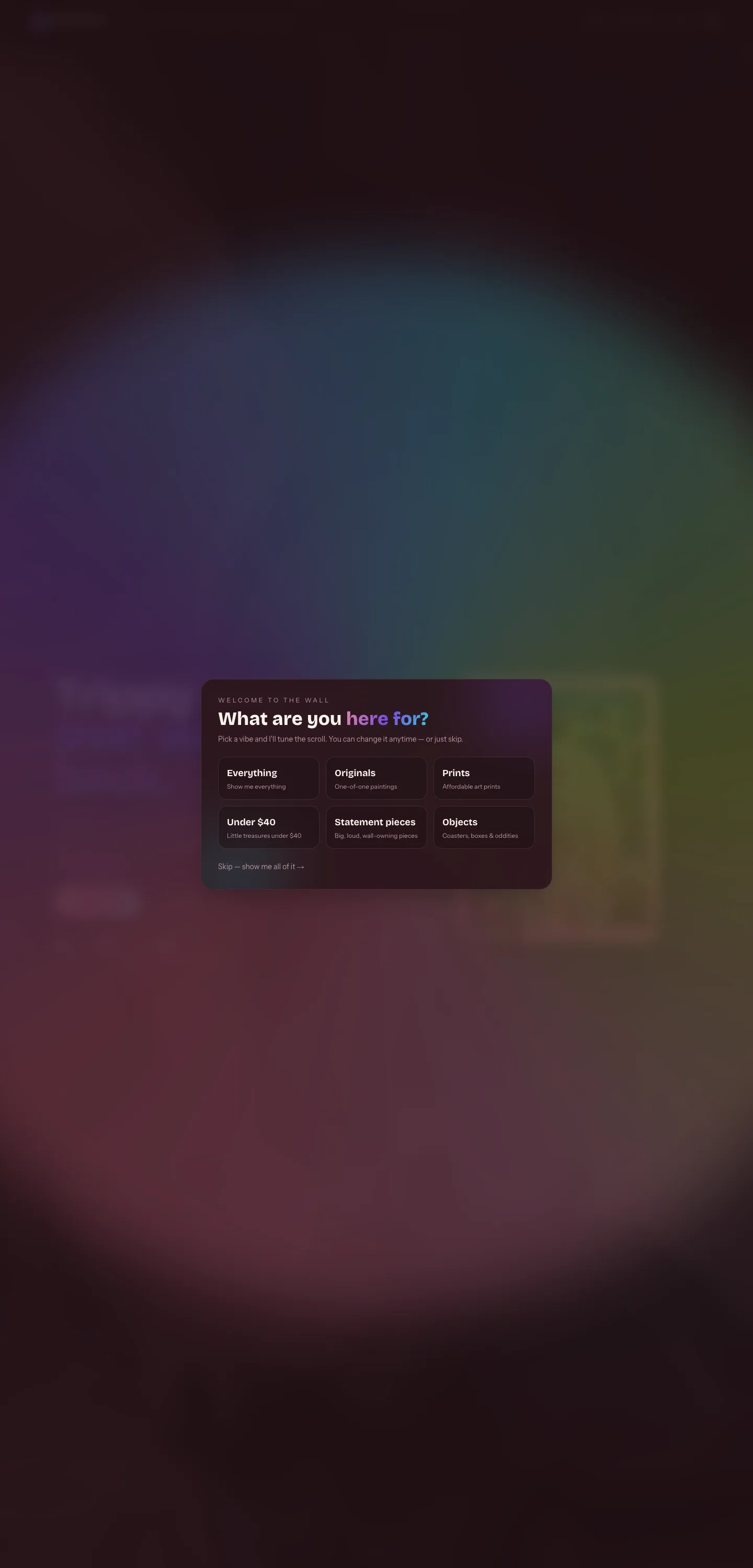 After — scroll through what shipped
